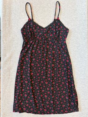 Marilyn Monroe Intimates Y2K Floral Cami Mini Dress M